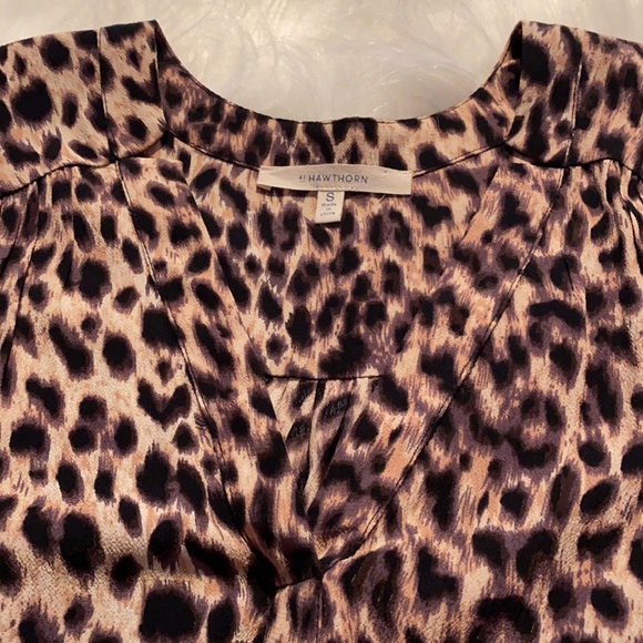 Stitch Fix 41 Hawthorn Leopard V-Neck Dress Tank - Picture 3 of 5